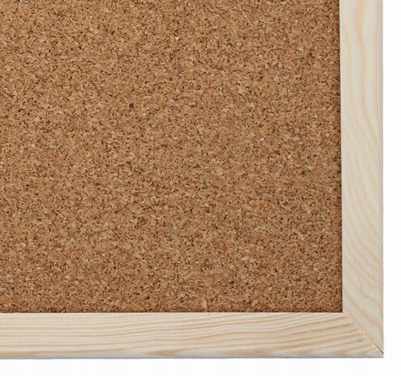 Szkolna Tablica Korkowa 120x80cm Drewniana Rama Kod producenta TC128 MB
