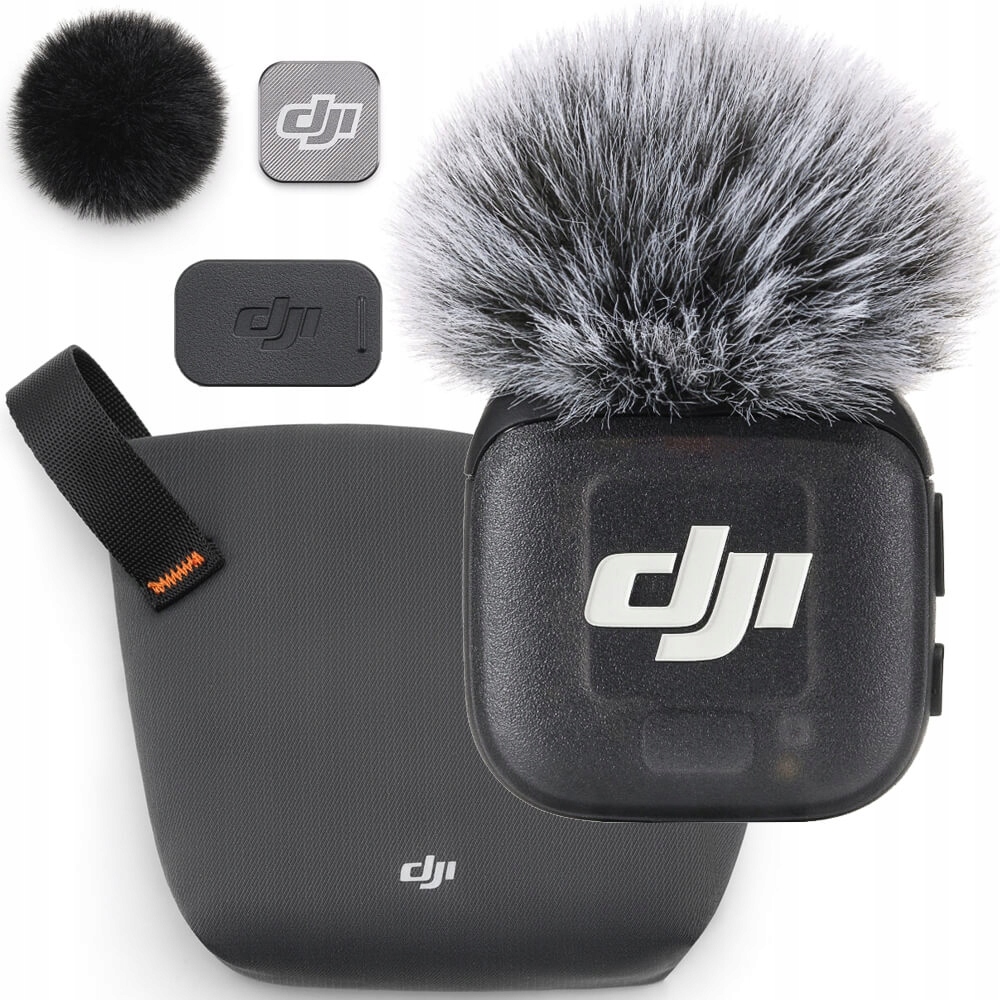 Bezdrátový mikrofon Dji Mic 3 Kapacitní vysílač pro kamery a chytré telefony