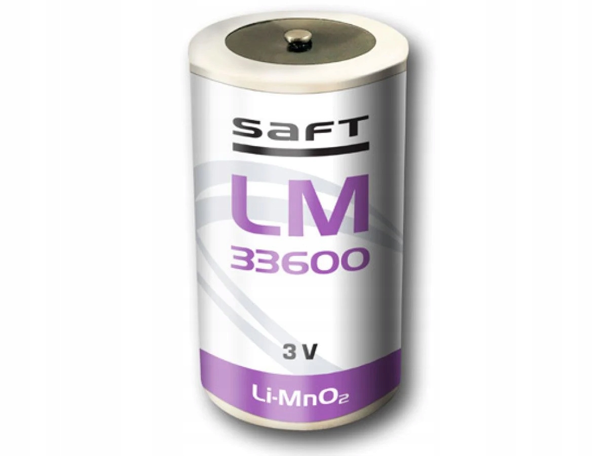 Bateria LM33600 Saft 3.0V 13.4Ah D wysokoprądowa