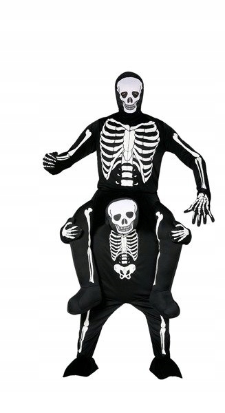 Kostým Silného A Silného Kostra Kostry Halloween L