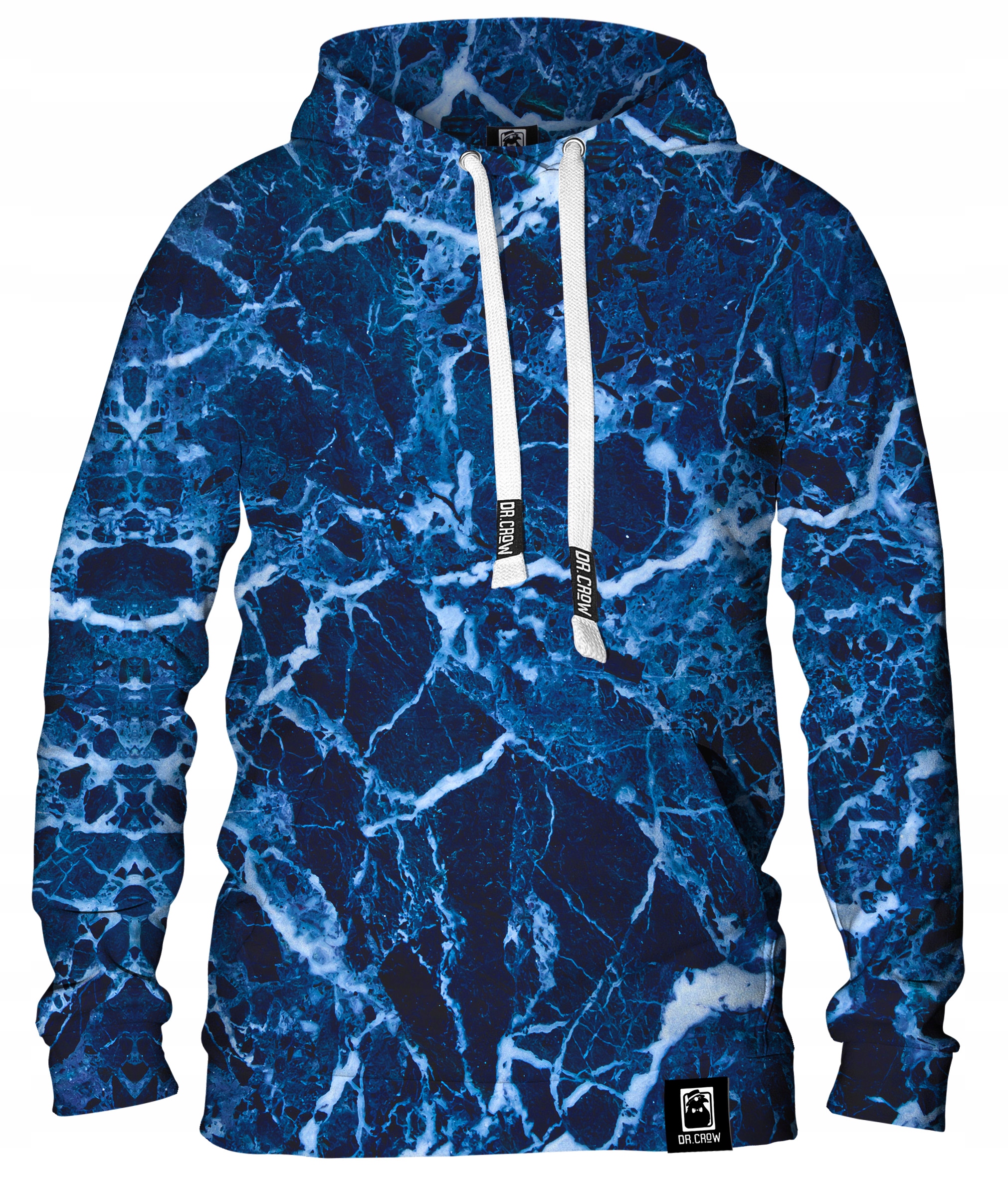 

Męska Bluza Fullprint Dr.crow Marble Blue M