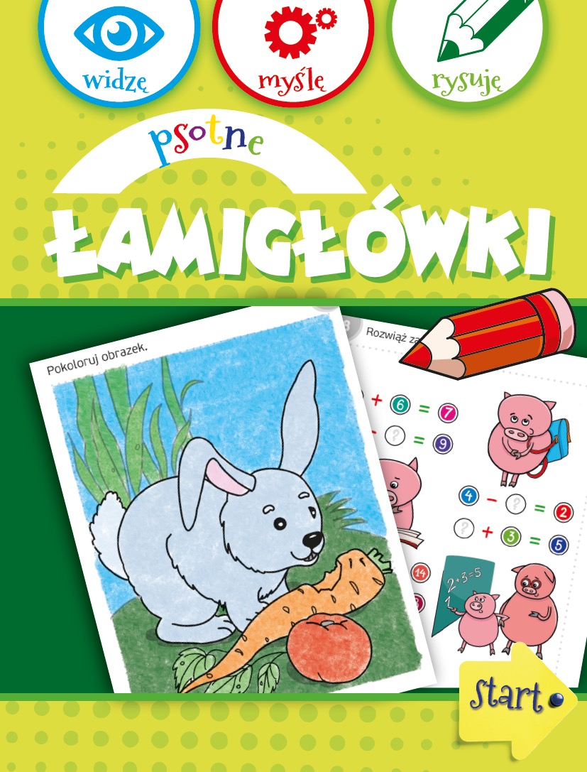 (e-book) Przedszkolne łamigłówki