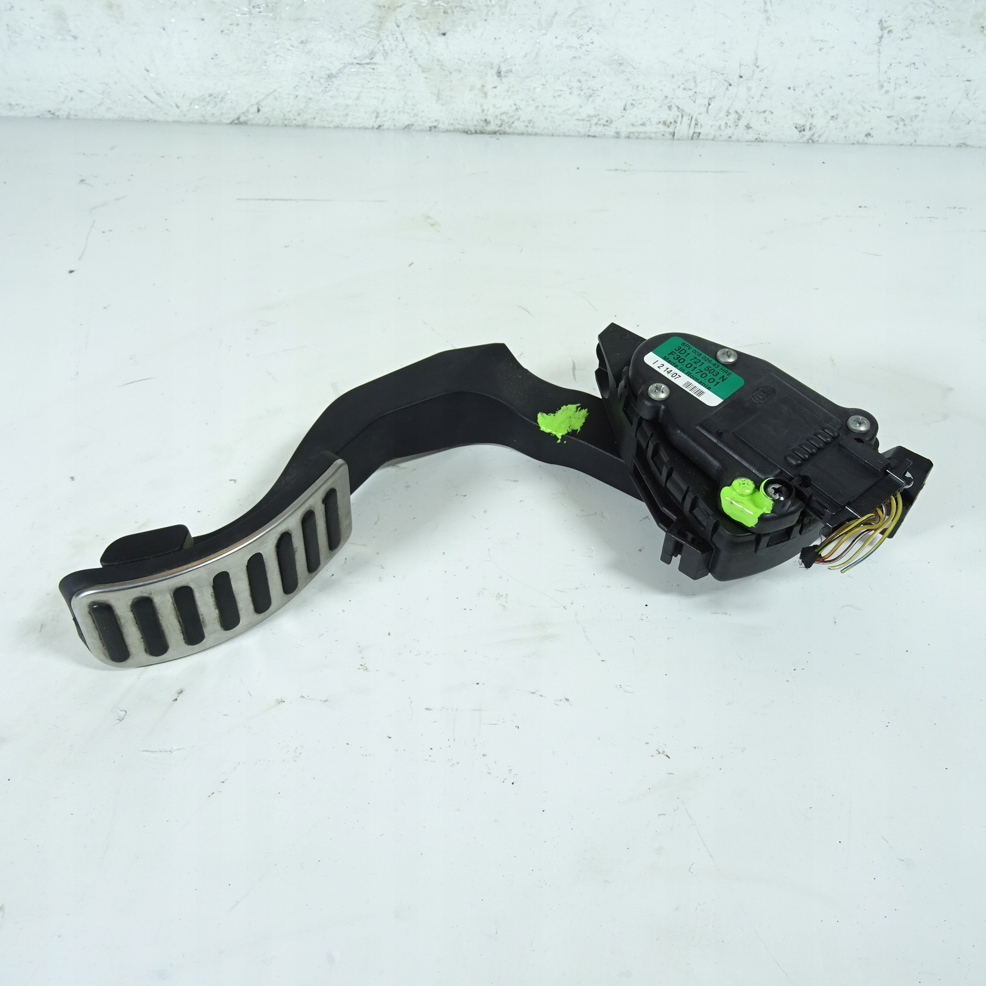 VW PHAETON 3.0TDI accelerator pedal 3D1721503N