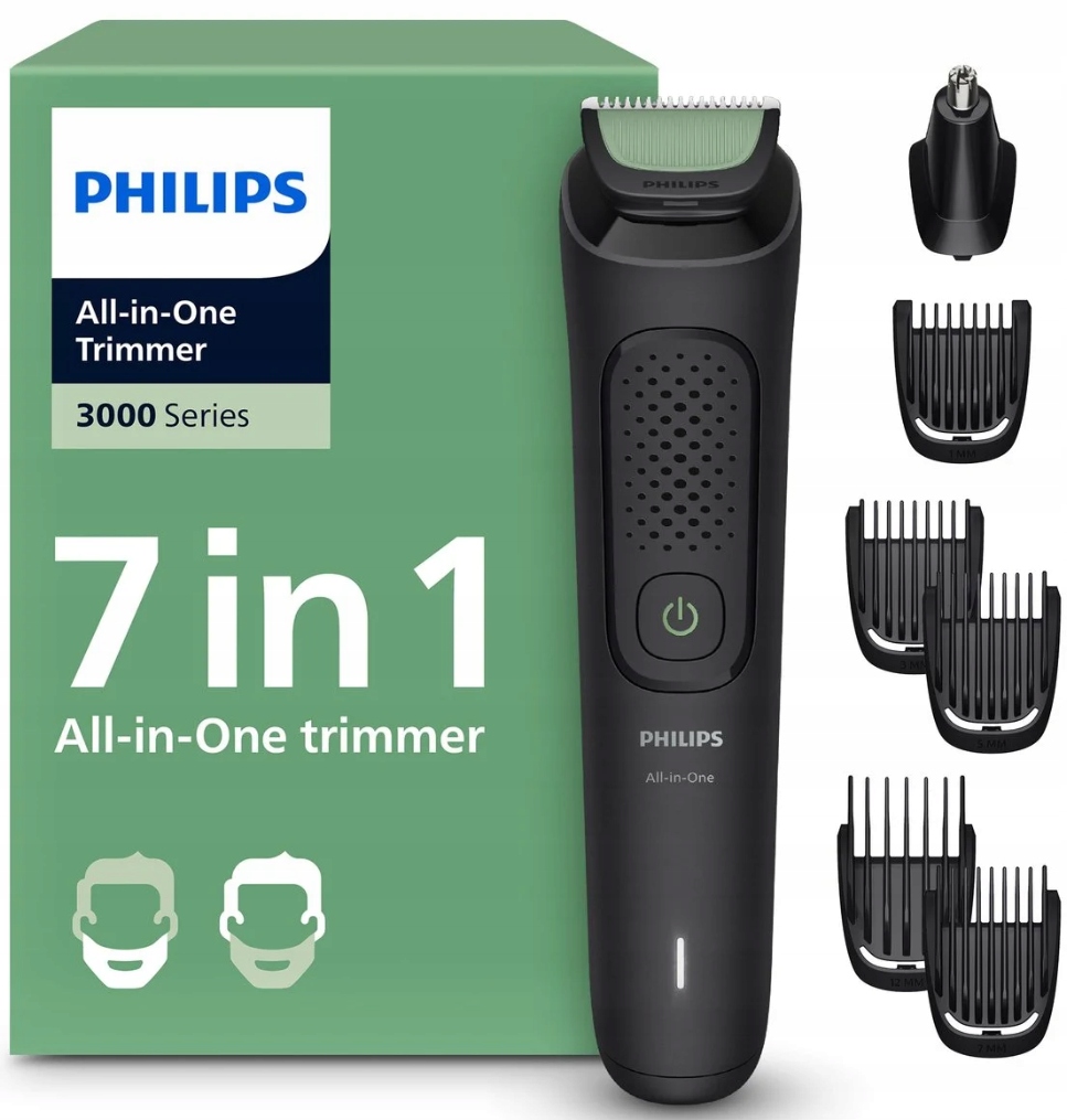 БРИТВА БРИТВА PHILIPS ТРИММЕР ВОЛОСЫ БОРОДА БЕСПРОВОДНАЯ ДЛЯ БОРОДЫ ЧЕХОЛ