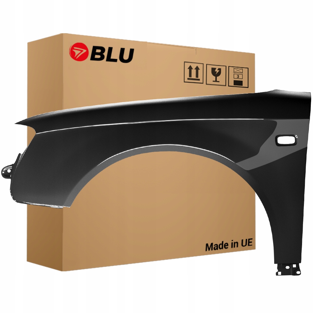 Blu Blatník Audi A4 B7 LZ7L levý šedý 04-08 přední