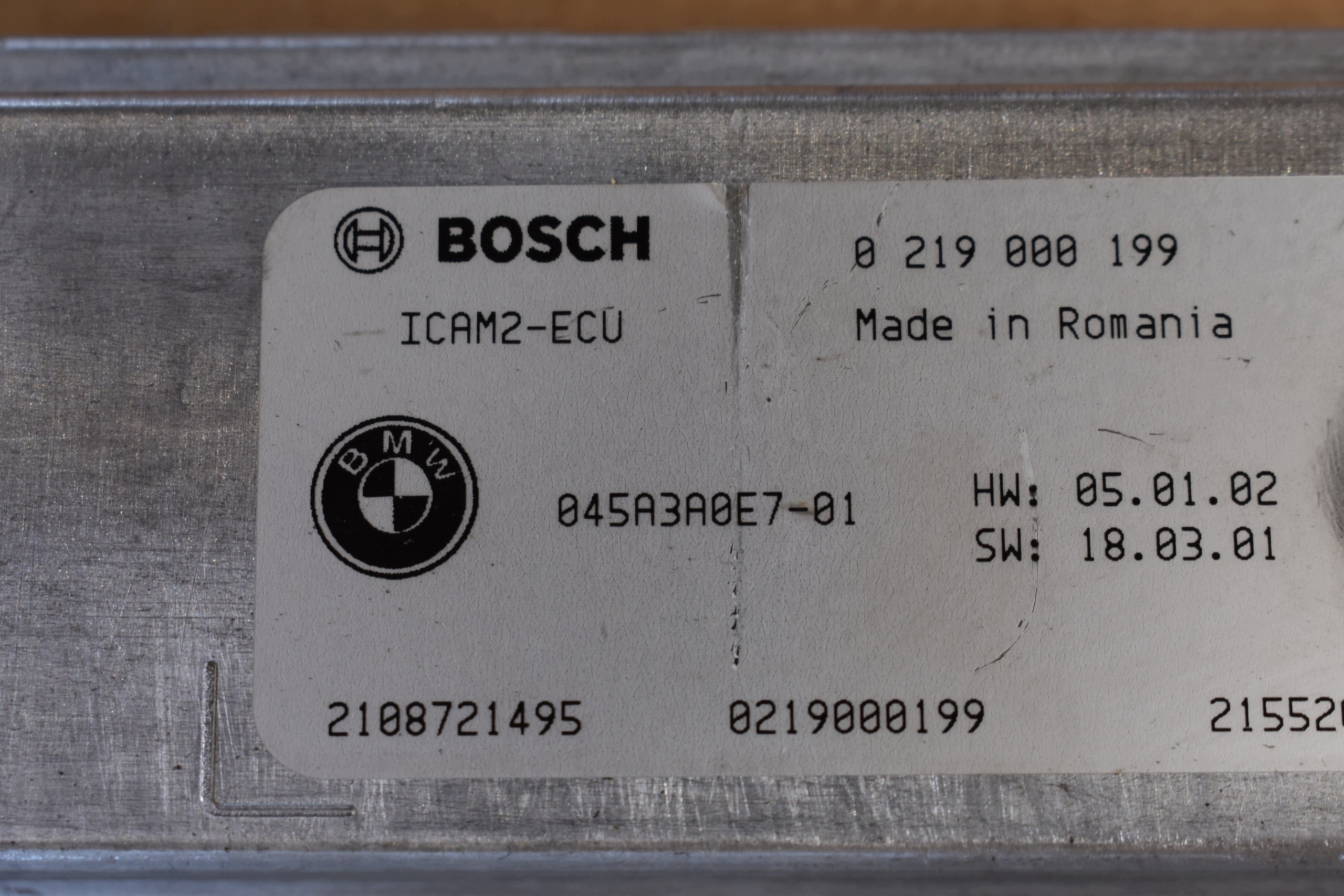IDEALNY module control unit KAMER ICAM 2 BMW X7 G07 G06 G05 1