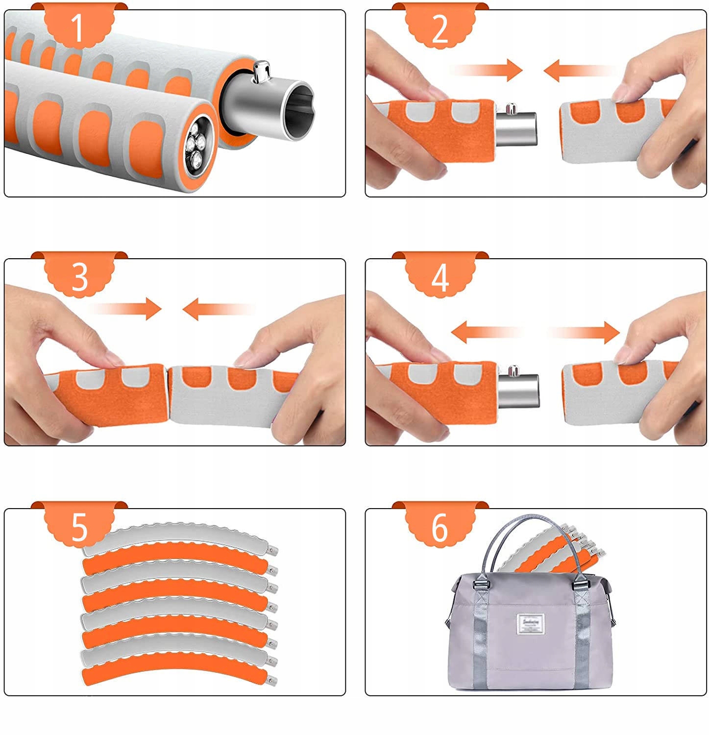 KOŁO HULA HOOP SKŁADANE ODCHUDZAJĄCE + SKAKANKA Marka Meridian