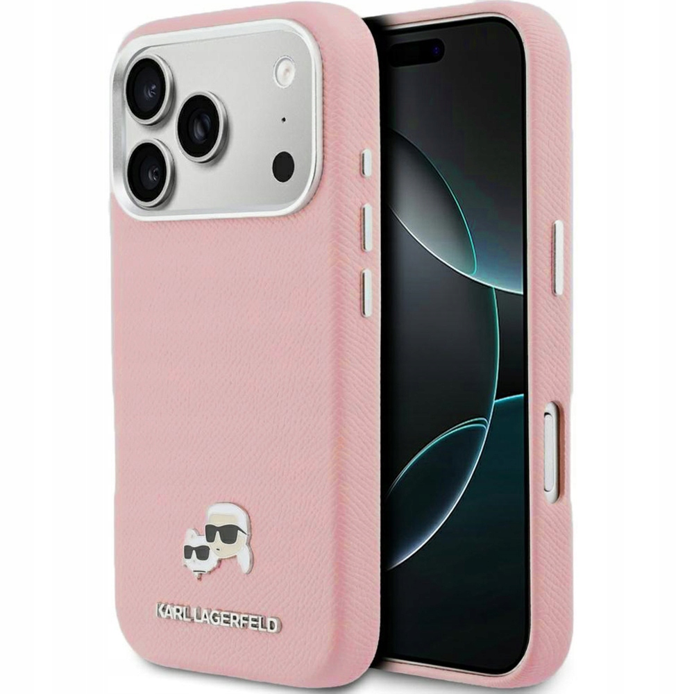 Pouzdro Karl Lagerfeld pro iPhone 17 Pro Max s MagSafe, silné, módní, ochranné