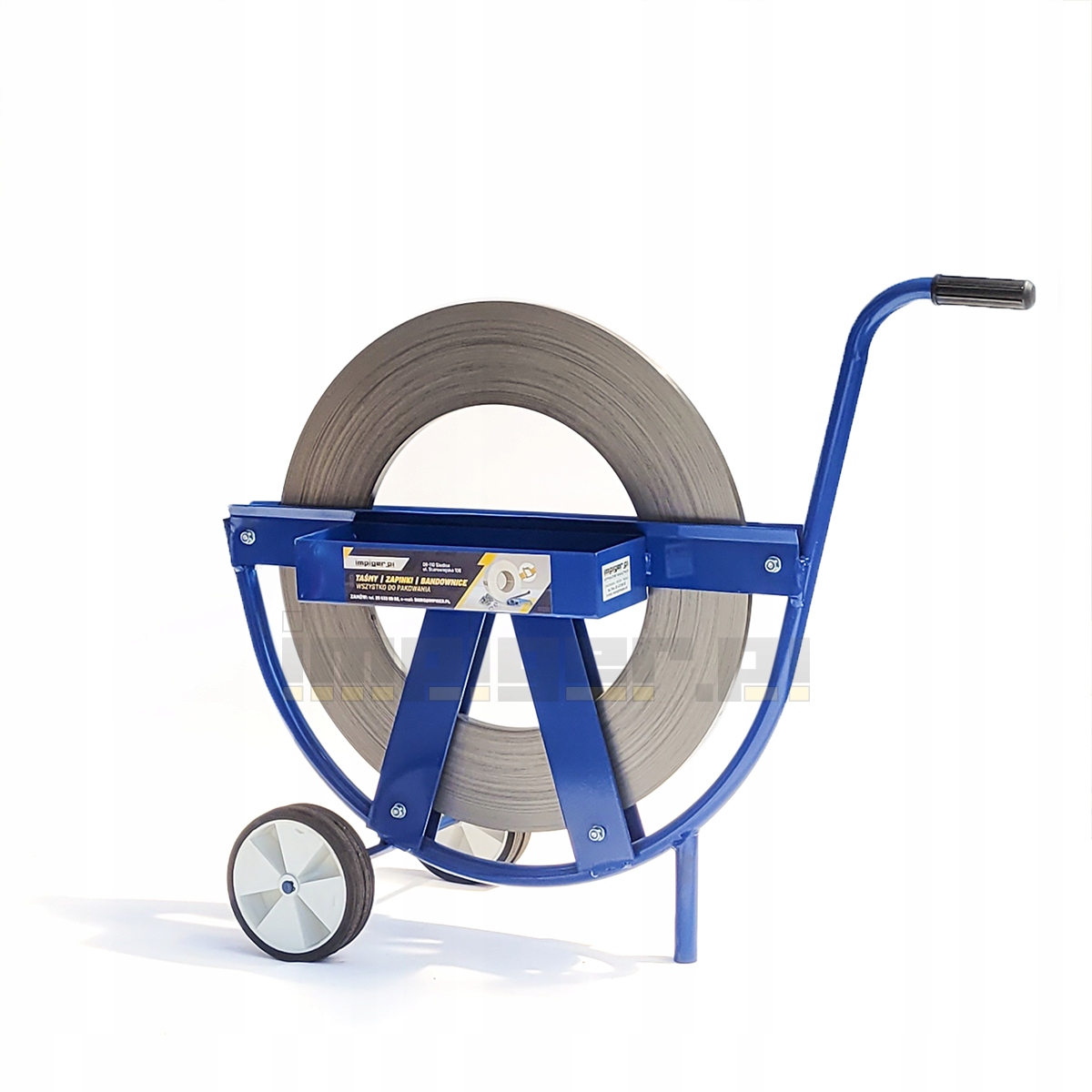 Wózek odwijacz stojak rozwijak do taśma stalowa 13 16 19 Bandownica