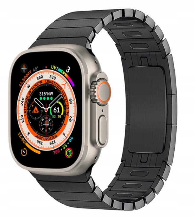Quickfit Pasek Steel Do Apple Watch Ultra 49MM Ultra 1 2 3
