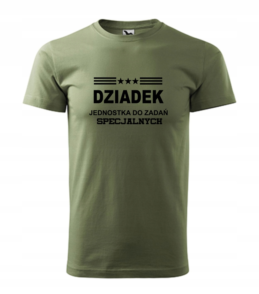 

Koszulka T-shirt Dziadek Jednostka do zadań