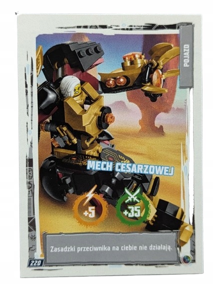 Karta Lego Ninjago Seria 9 Numer 220