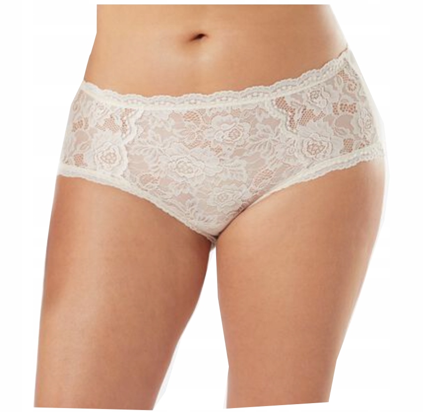 INTIMISSIMI VERA MAJTKI KORONKA MIKROFIBR BEŻ XXL Kolekcja VERA