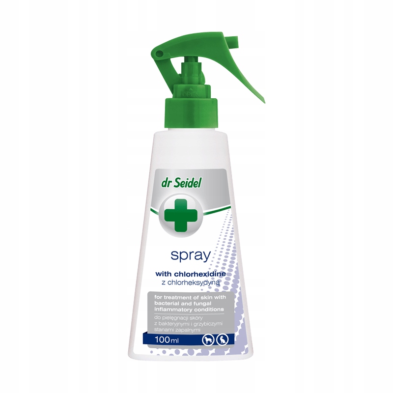 

Spray z chlorheksydyną Dr Seidel dla psa i kota