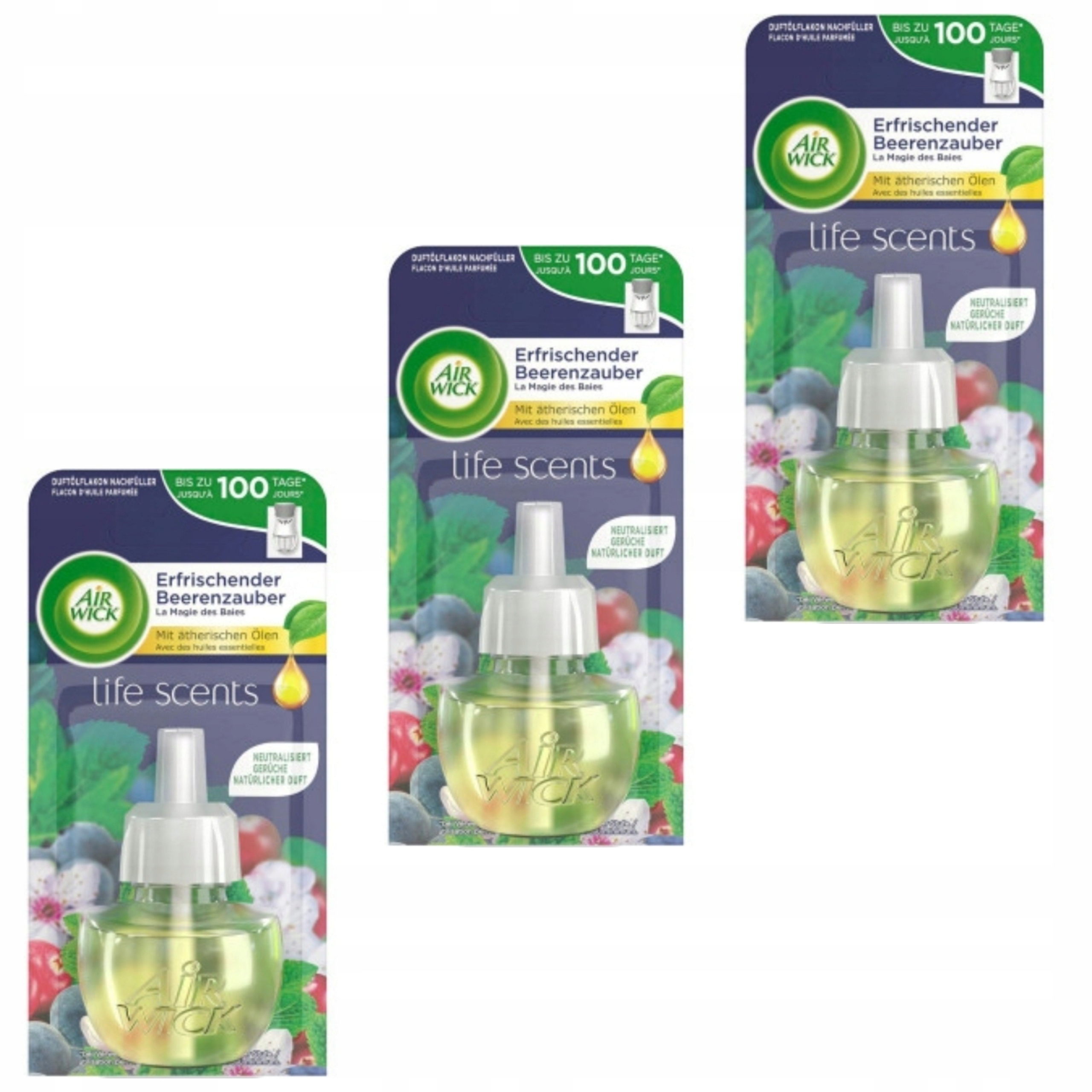 Levně Air Wick Magický Osvěžovač Borůvky Náplň náhradní osvěžovač 19 ml