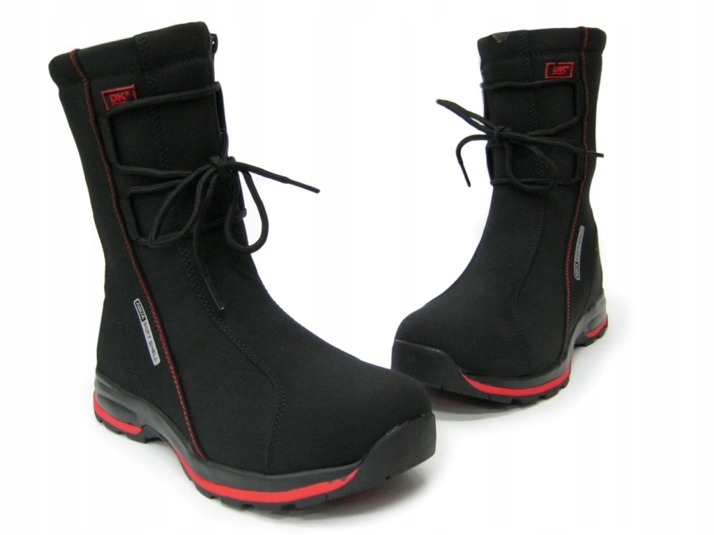 ŚNIEGOWCE DK SOFTSHELL SNOWBEST (1754 blk/red) 38 Kod producenta 1754