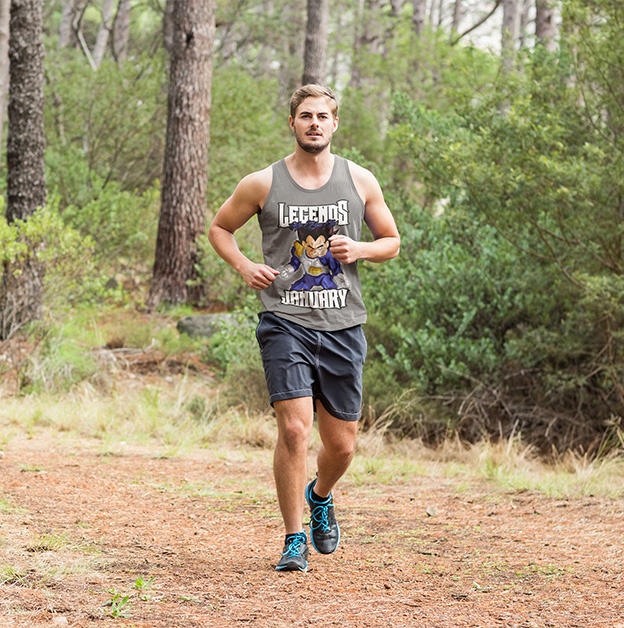 TANK TOP DRAGONBALL LEGENDS Dekolt okrągły