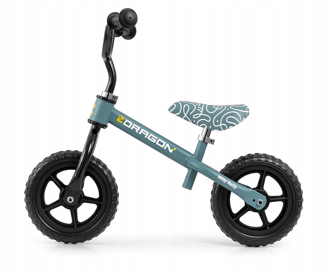 Milly Mally Rowerek Biegowy Jeździk Dla Dzieci Dragon Denim Piankowe Koła