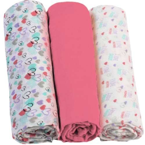 PIELUSZKI MUŚLINOWE 70x70 MIĘKKA PIELUSZKA 3szt Stan opakowania oryginalne