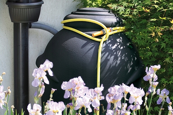 Zbiornik na wodę deszczową AQUACAN BABY 210 l | Antracyt — 10