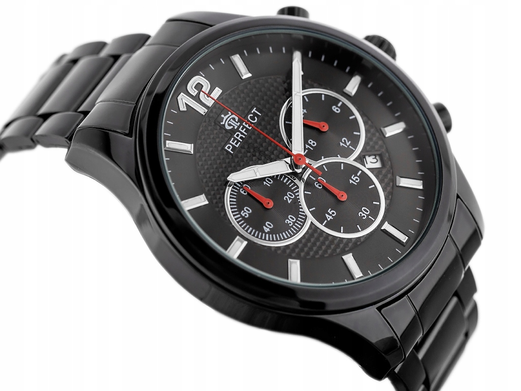 ZEGAREK MĘSKI PERFECT CH01M - CHRONORGAF (zp355d) Marka Inna marka
