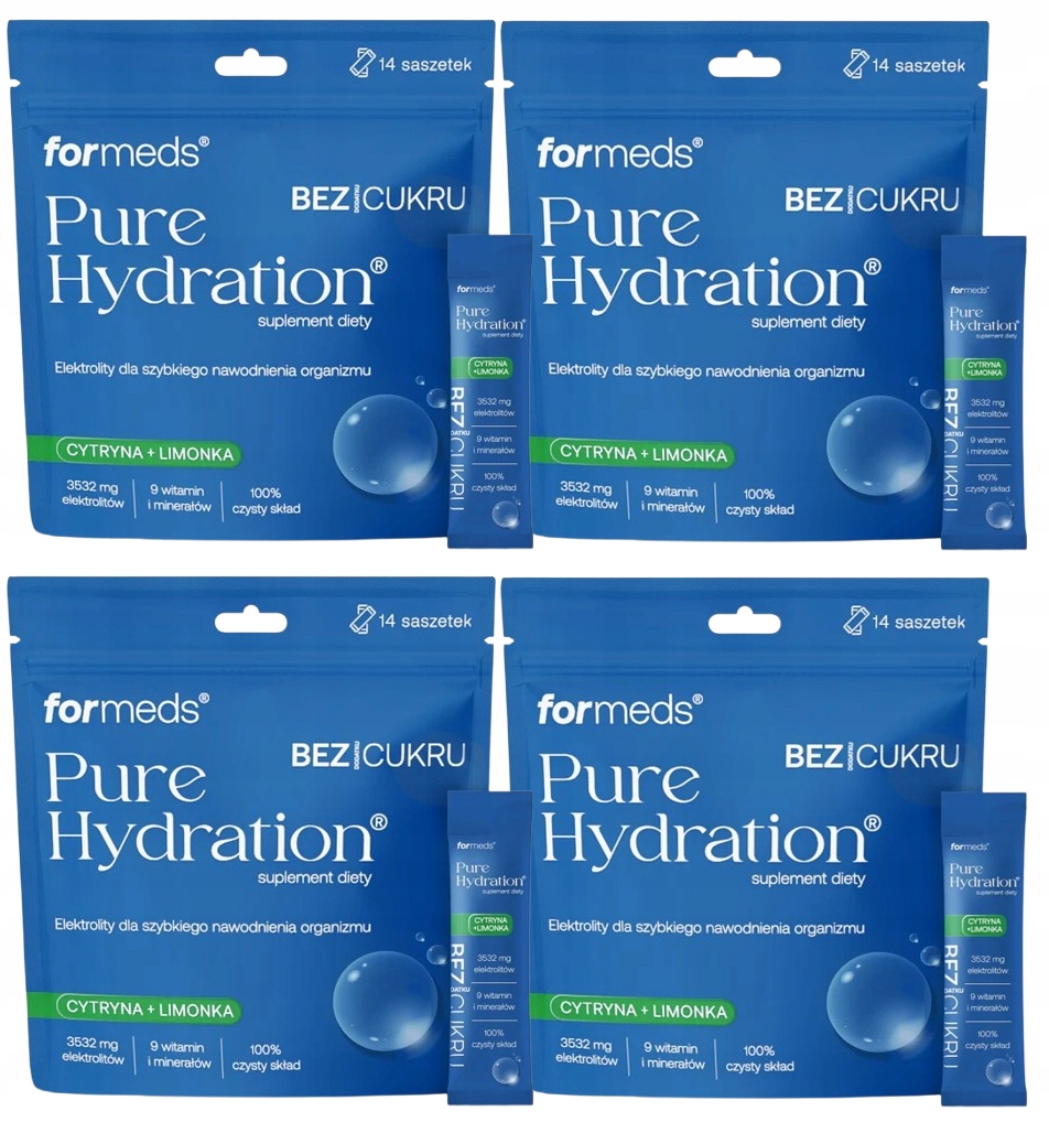 ForMeds Pure Hydration Cytryna Limonka Elektrolity Witaminy I Minerały