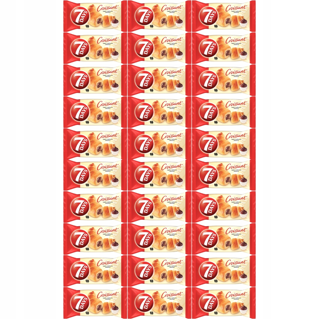 7Days Croissant rohlíček z francouzského těsta s kakaovou náplní 60 g