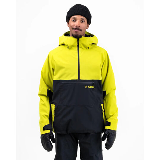bunda Jones Mtn Surf Anorak Recycled 20/20 Lime Green Velikost oblečení: XL