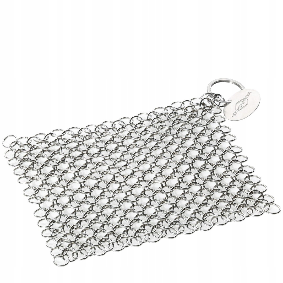 Levně Ocelová myčka drátěnka 14 x 12 cm Kuchenprofi