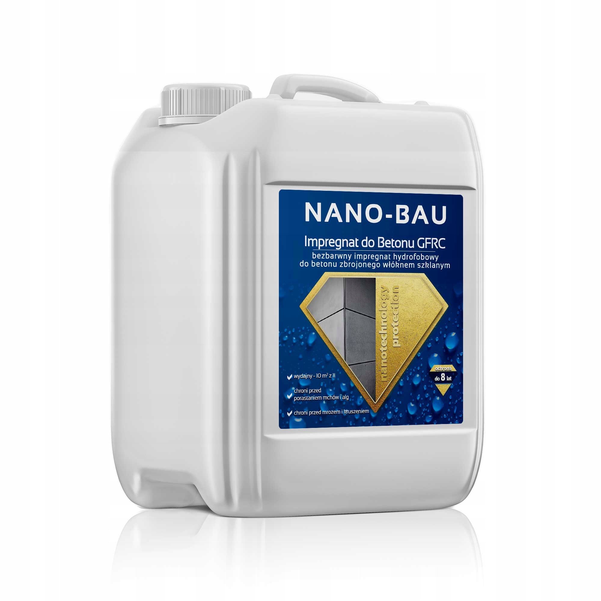 Nano-bau Beton Gfrc impregnace na betonu 5 litrů Chrání beton až do 8 let