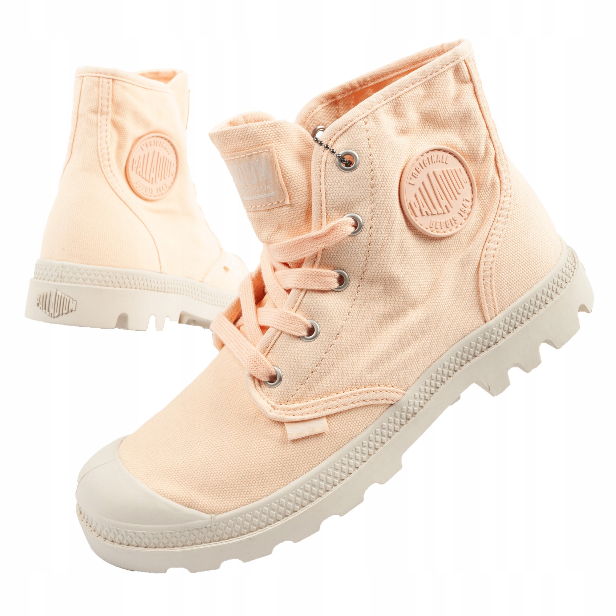 Dámské sportovní boty kotníkové boty nad kotník Palladium Pampa Hi vel. 38 oranžové