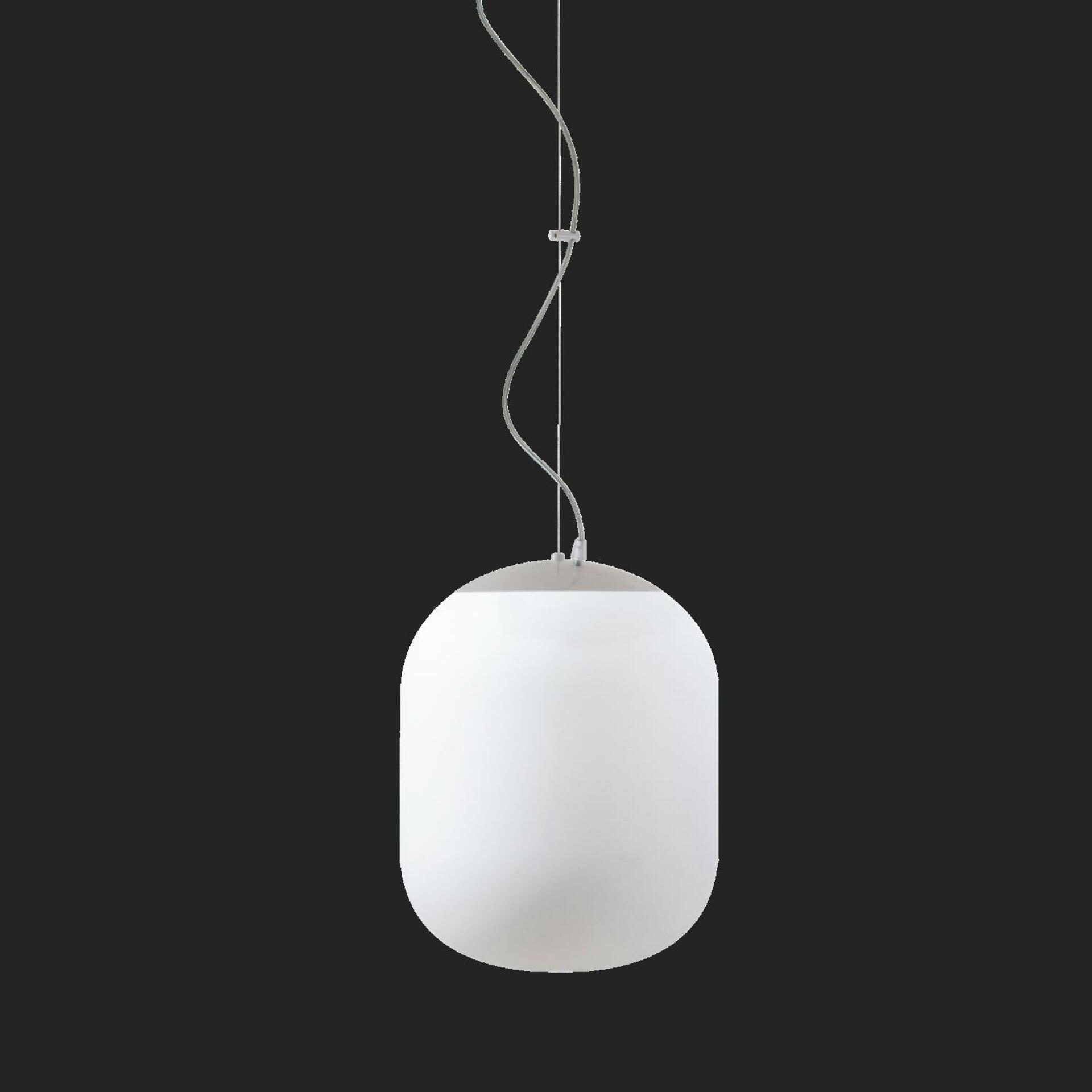 Osmont 62340 Tania L1 Hp závesné sklenené svietidlo biela IP40 3000 K 52W Led