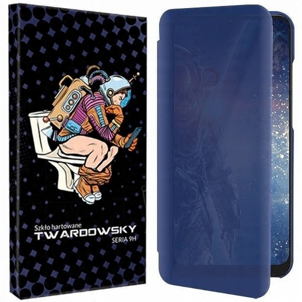 

Etui Do Motorola Moto G9 Twardowsky View +szkło 9H