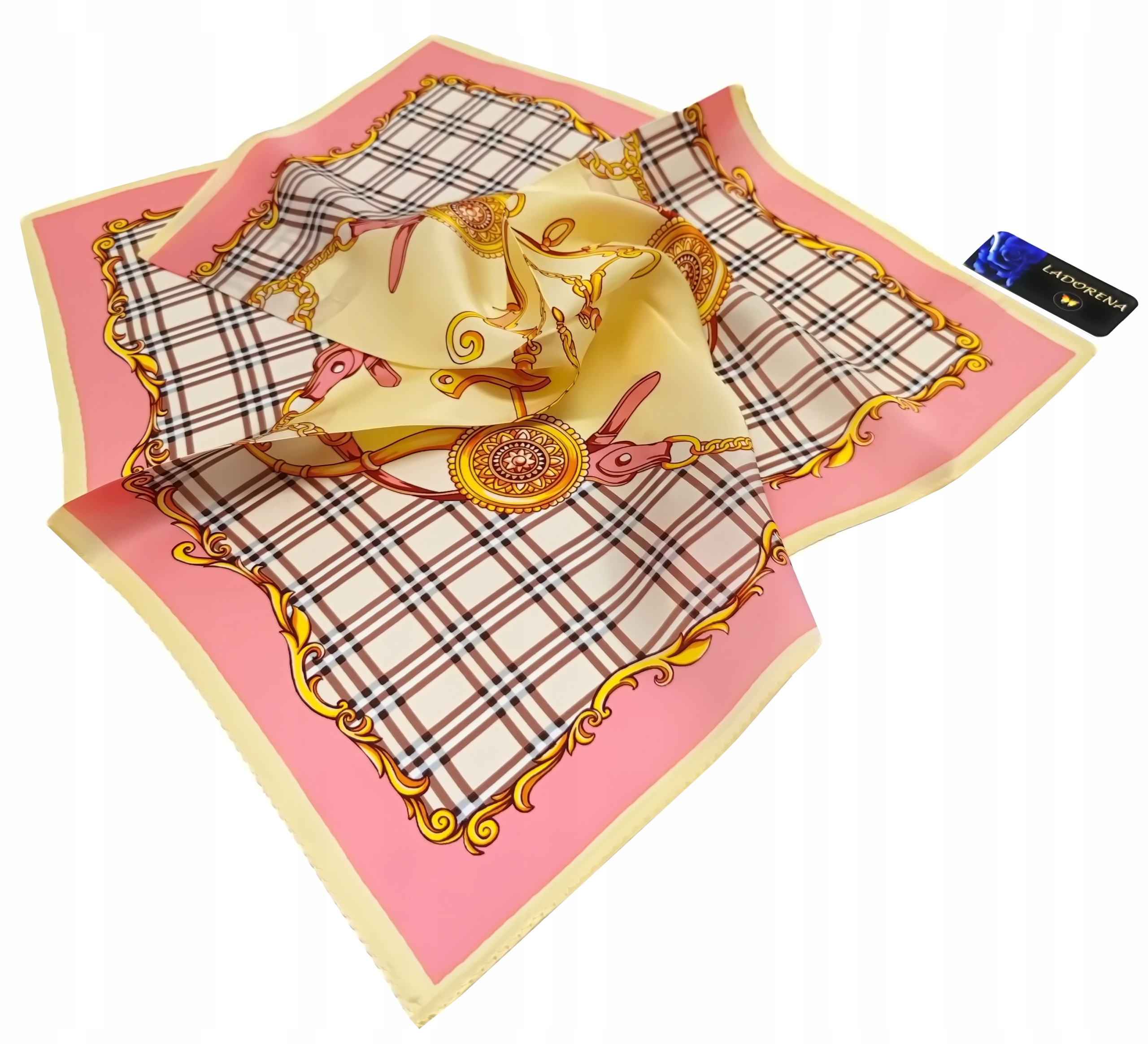 APASZKA 100% JEDWAB NATURALNY MORWOWY JEDWABNA CHUSTA MARKA JAKOŚĆ SHQ Wzór dominujący mix wzorów