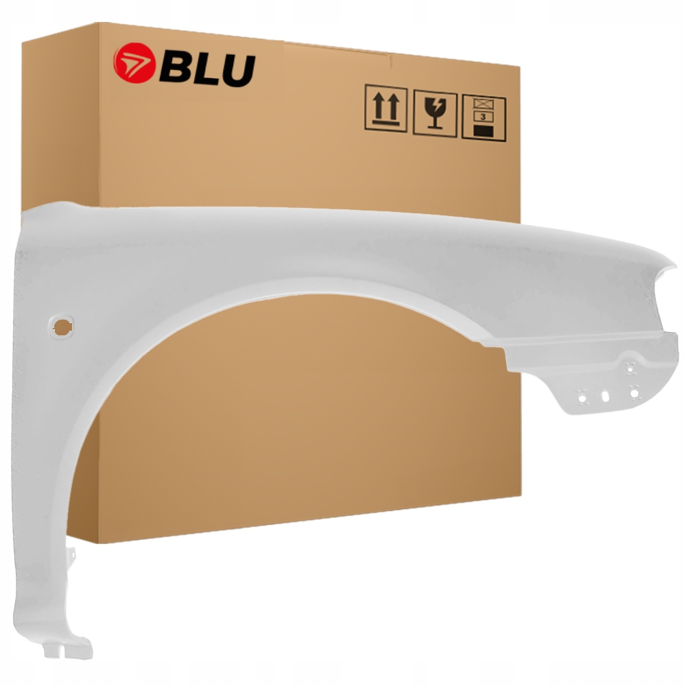 Blu Blatník Škoda Octavia I 1 9102 pravý stříbrný 97-10 přední DiamantSilber