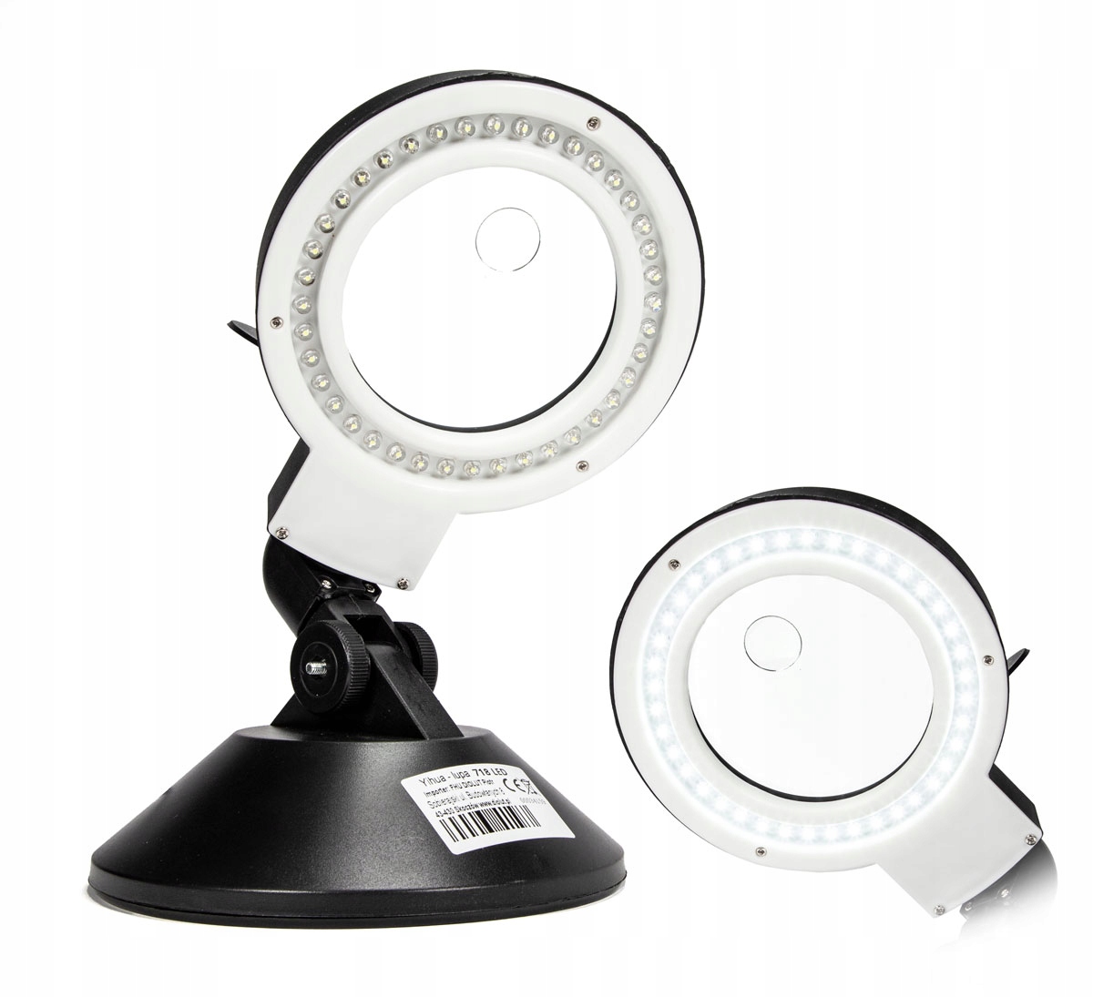 Yihua 718 Led svítilna s 3D 10D lupou 90 mm pro přesné práce v elektronice