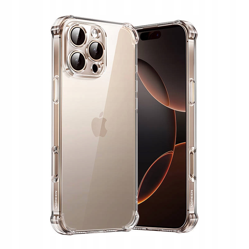 UGREEN CA103 do iPhone 16 Pro Przeźroczysty
