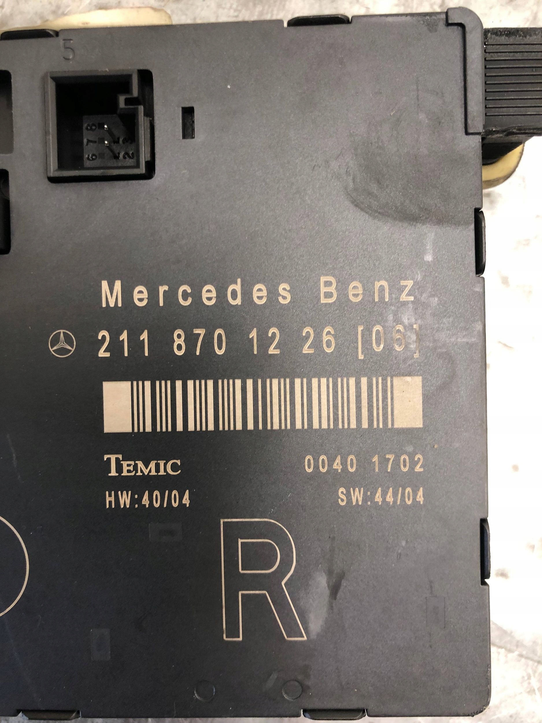 module door right front MERCEDES W211 KOMBI 2118701226