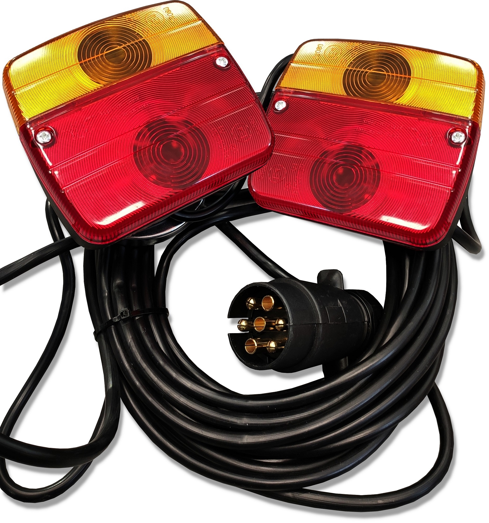 LÁMPÁK MÁGNESSEL 9,5M 7 PIN UTÁNFUTÓK