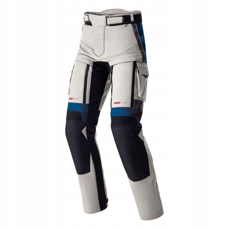 Motocyklové Textilné Nohavice Rst Pro Adventure D3O Silver Blue S