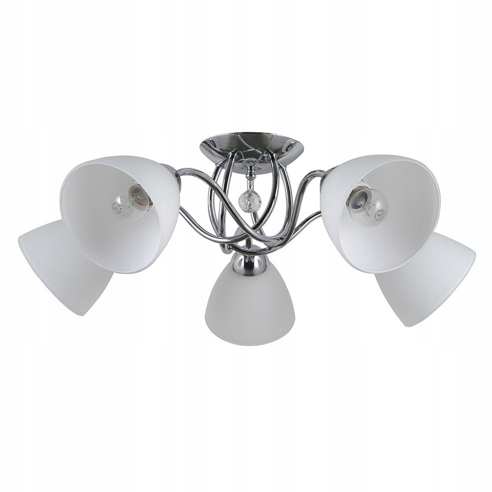 Stropná lampa Chrom Lugano PND-5643-5 Italux