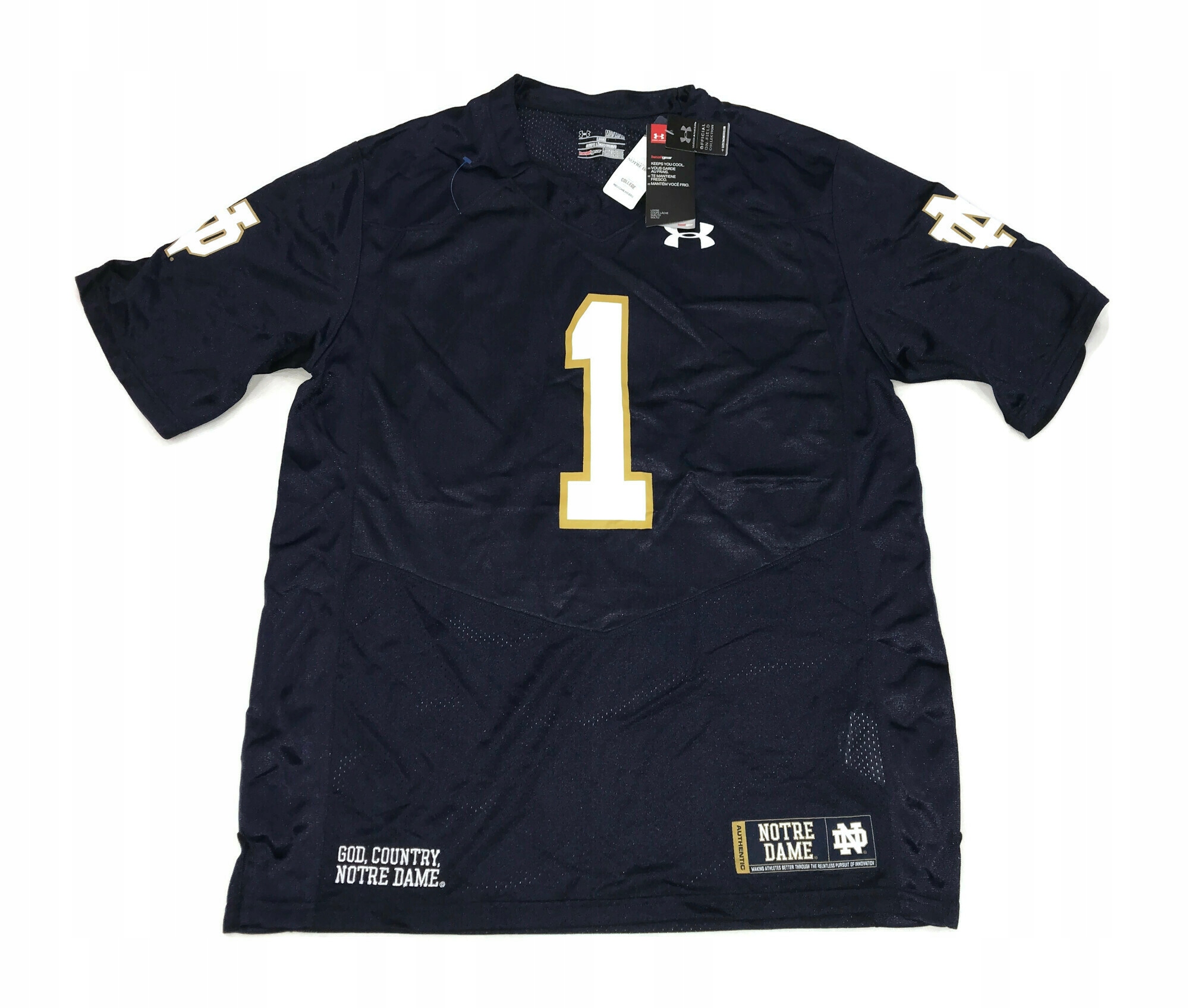 Originální dres Notre Dame Under Armour M
