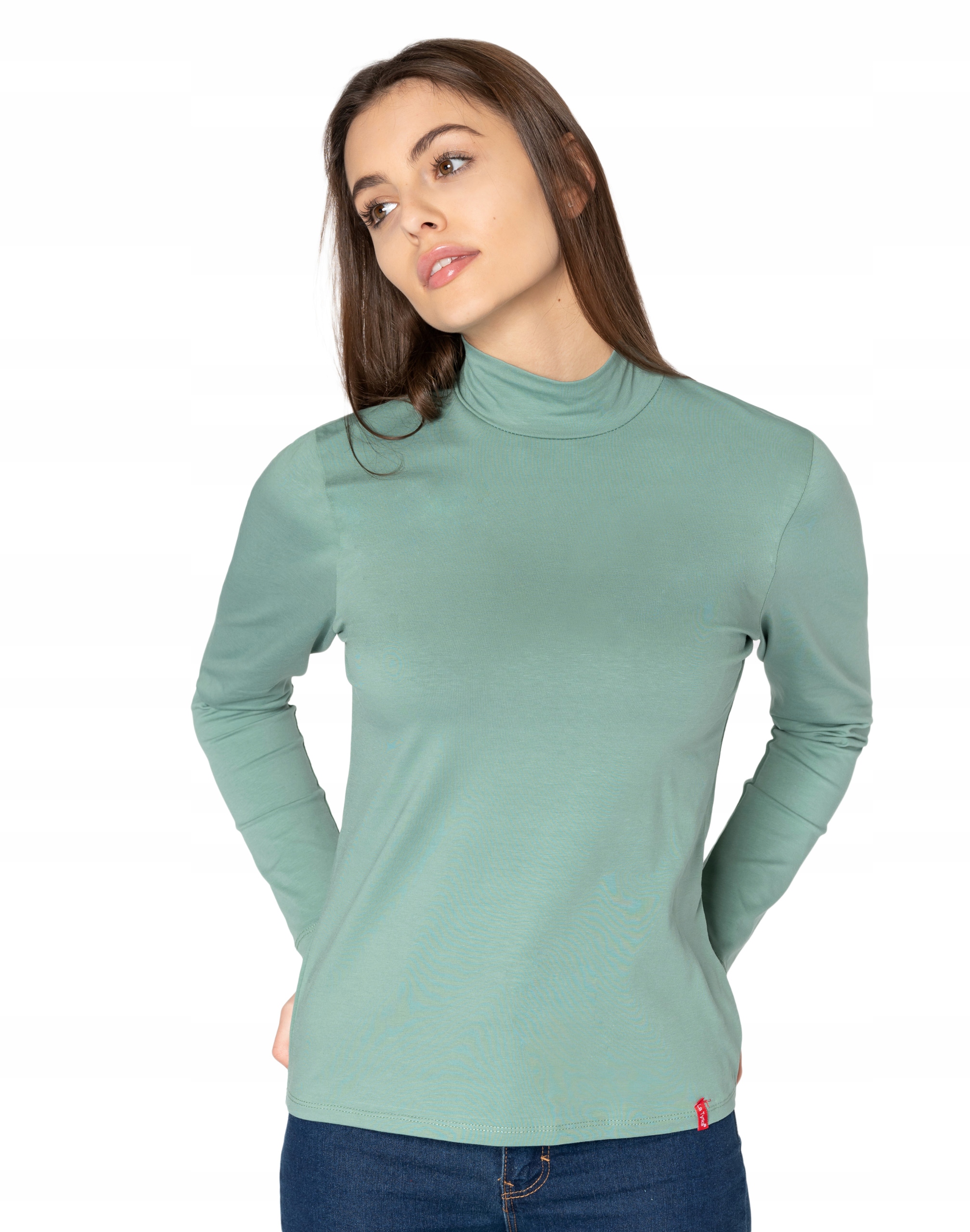 

Półgolf Damski Cienki Sweter Golf 8111-12 r X/XXL
