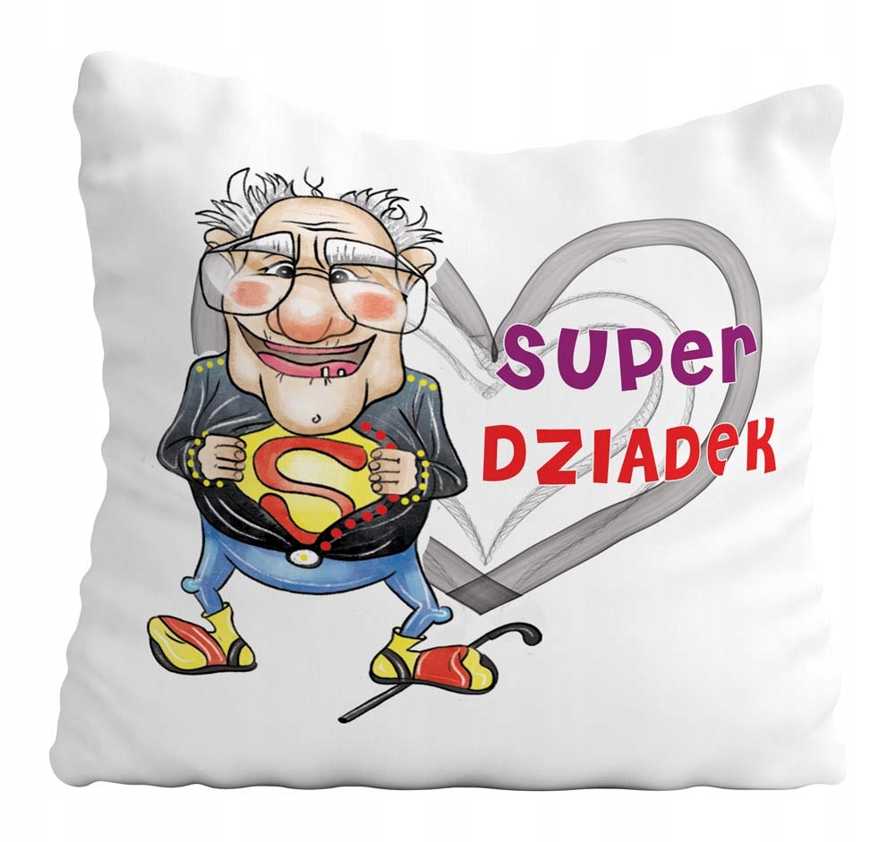 

Poduszka Dzień Dziadka Dziadek
