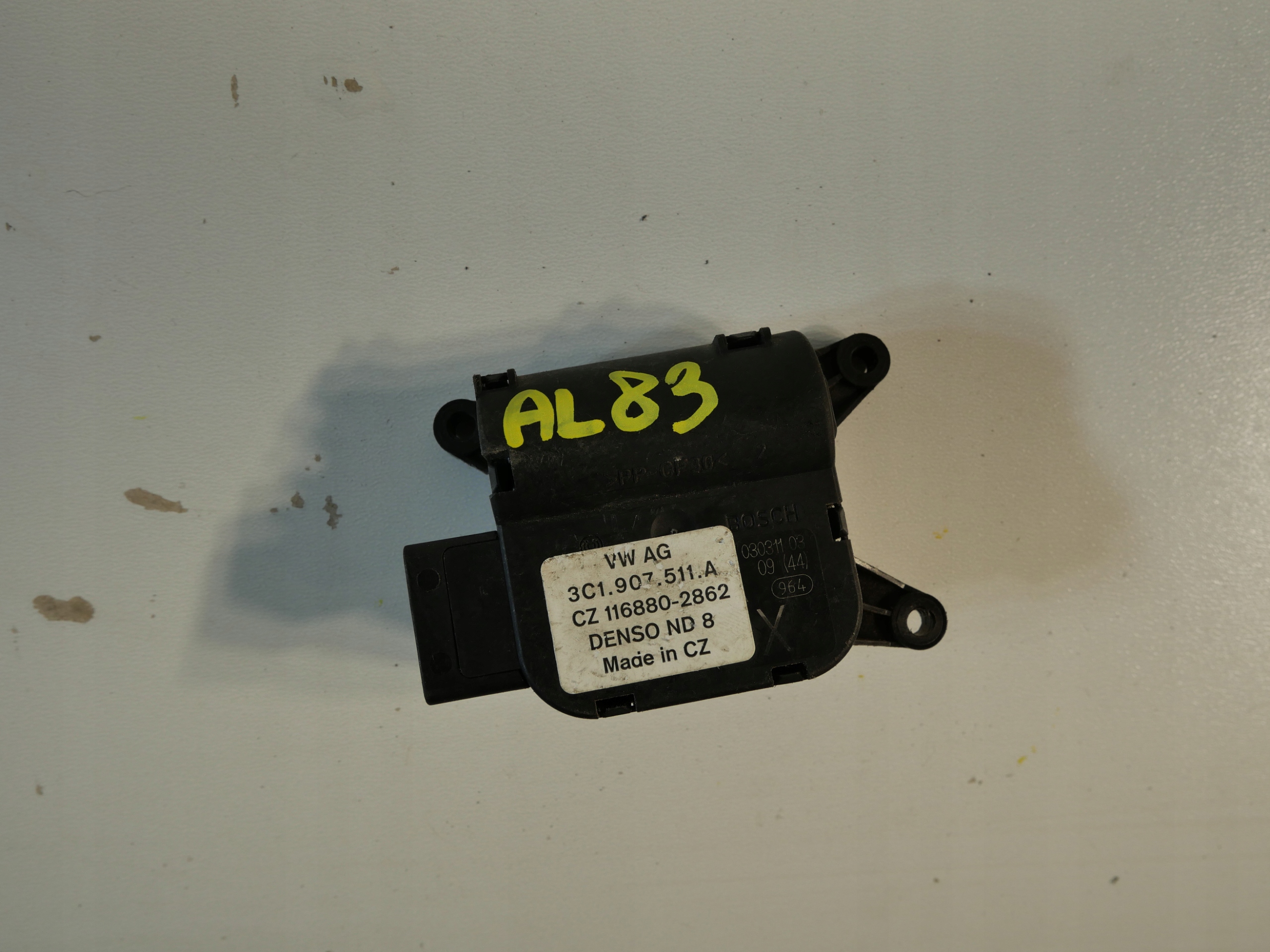 VW SEAT SKODA Micro moteur KLAP Bloc de chauffage complet 3C1907511A