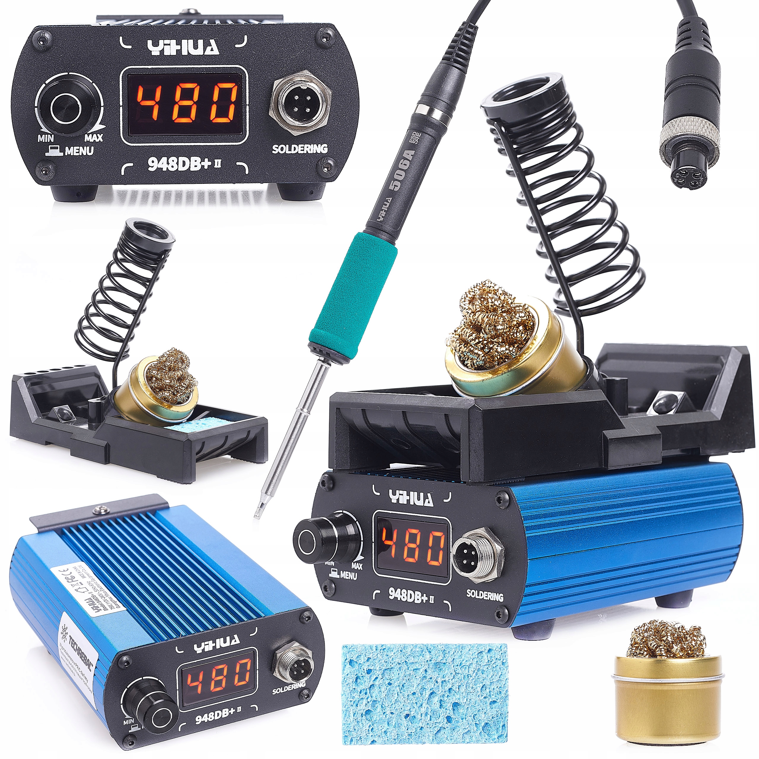 Pájecí Stanice Pro Pájecí Hroty T12 Yihua 948DB+II 75W LCD