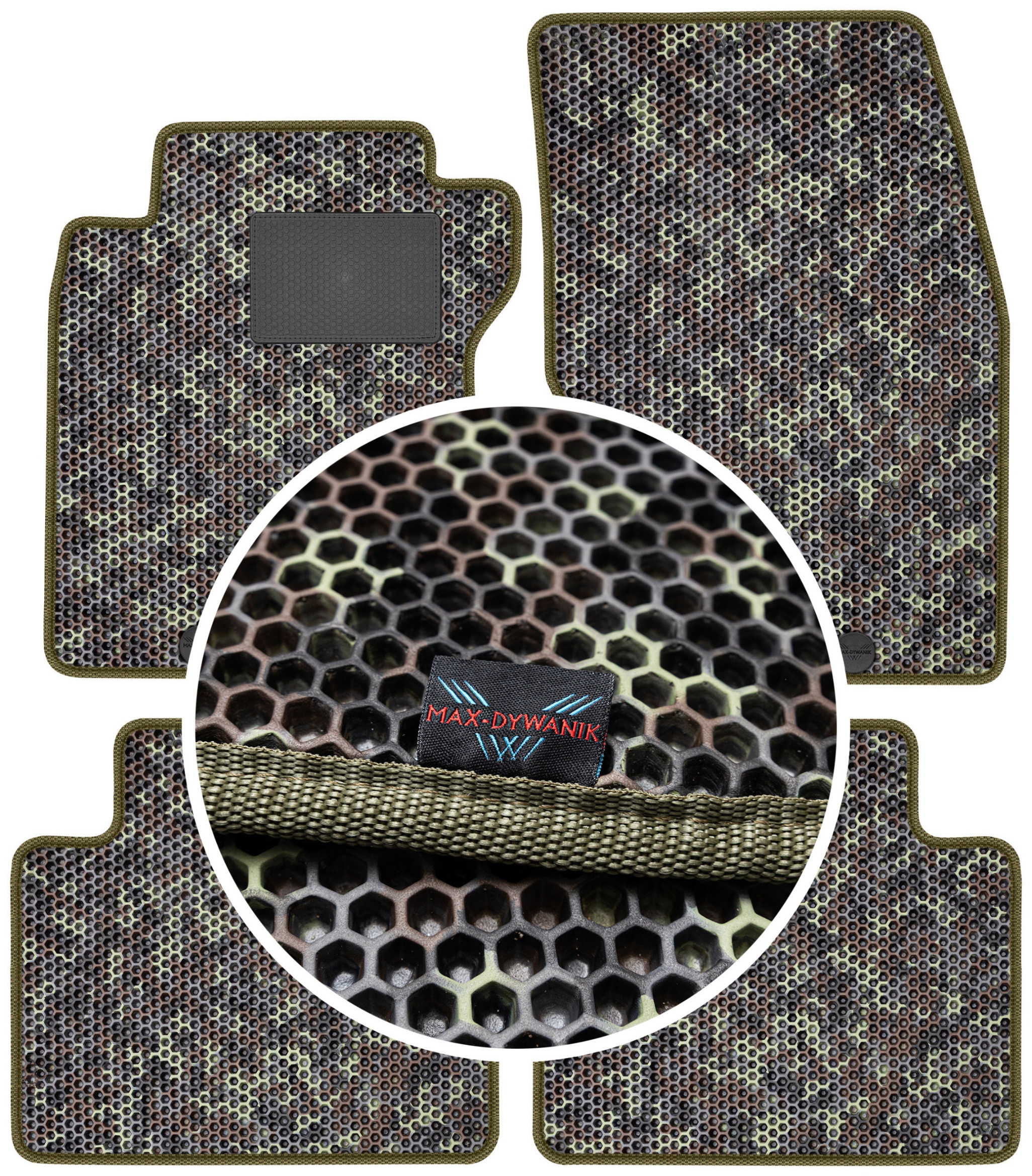 Renault Koleos II od roku 2016-2023. Gumové rohože Eva Moro