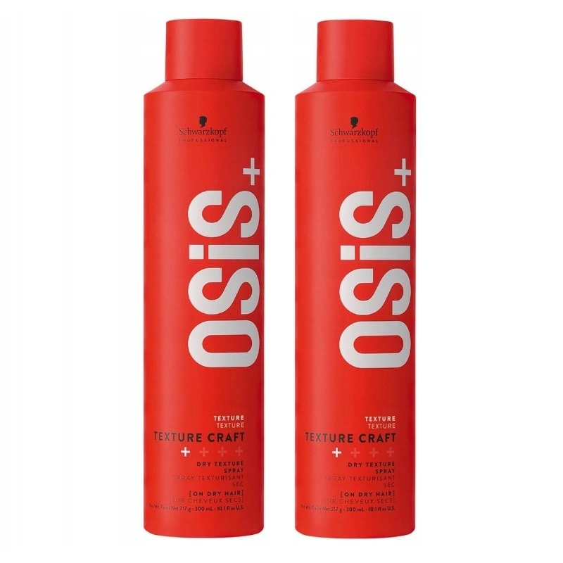 Schwarzkopf Osis+ Texture Craft texturizační sprej na vlasy 2x 300 ml