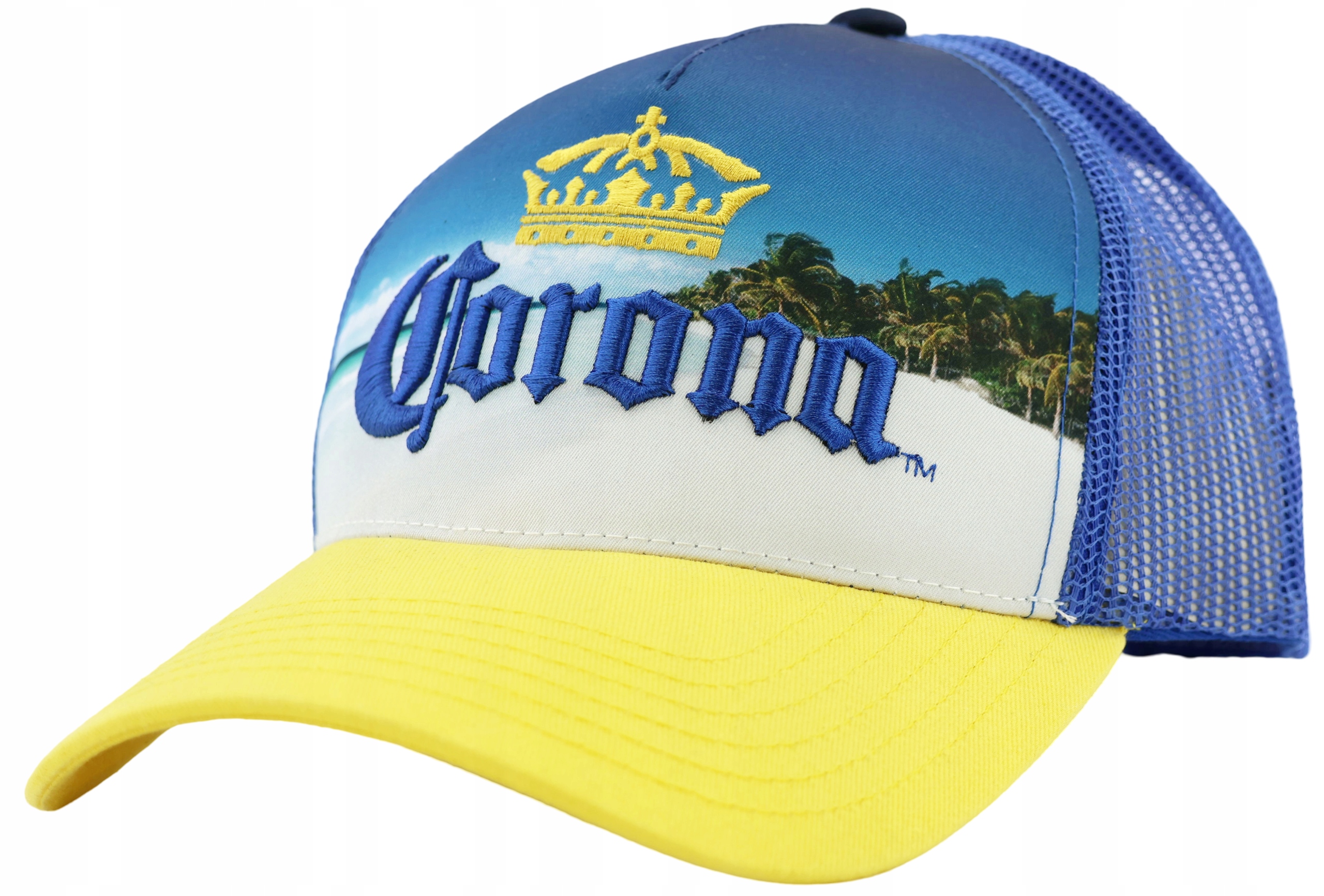 Čepice trucker s kšiltem pánská truckerka Corona Extra vel 54-59 Cm na léto