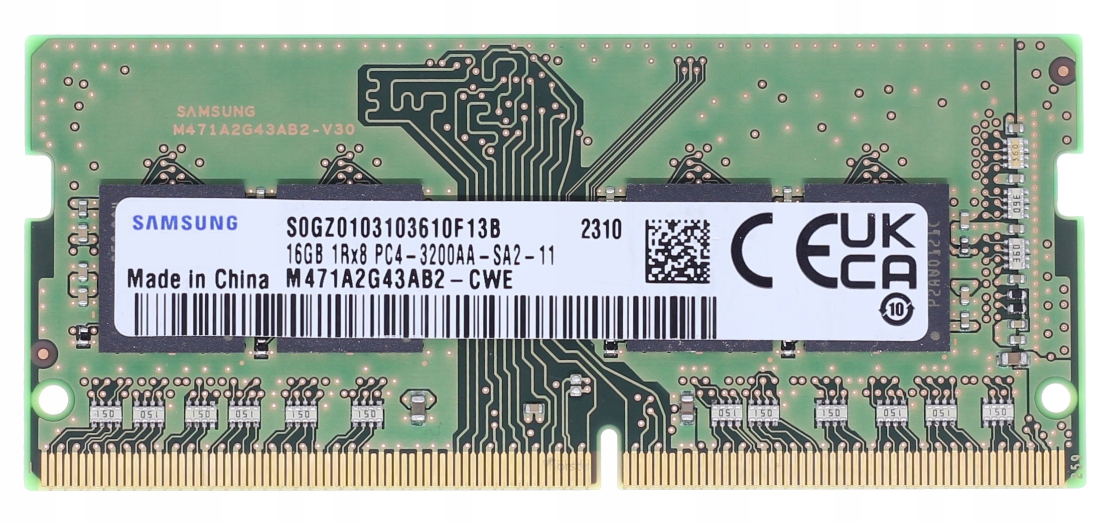 Pamäť Ram 16GB DDR4 Samsung 3200 MHz 1.20V PC4-3200AA M471A2G43AB2 Cwe